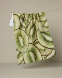 Kiwi Slices Tea Towel
