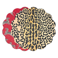VIDA Reversible Round Placemats Set of 4
