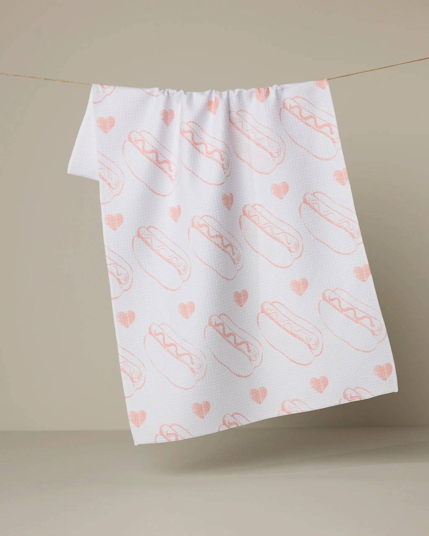 Lovely Franks Tea Towel
