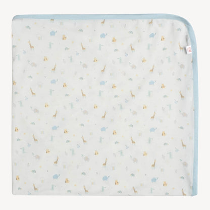 Blue Little Bitty Pretty One Modal Baby Blanket