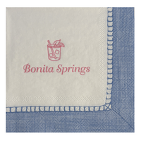 Estero Flamingo Cocktail Napkin