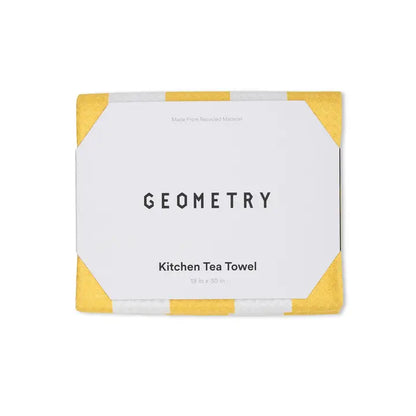 Summer Bold Yellow Tea Towel