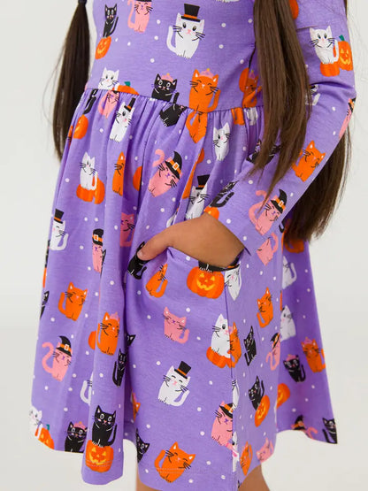 Kitty Twirl Dress