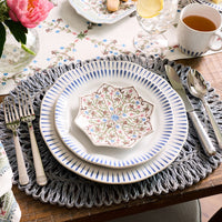 Sitio Stripe Dessert/Salad Plate - Delft Blue