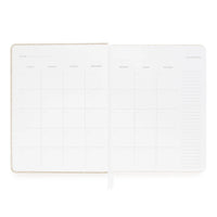 Undated Weekly Planner, Pale Pink