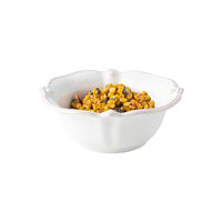 Berry & Thread Flared Cereal/Ice Cream Bowl - Whitewash