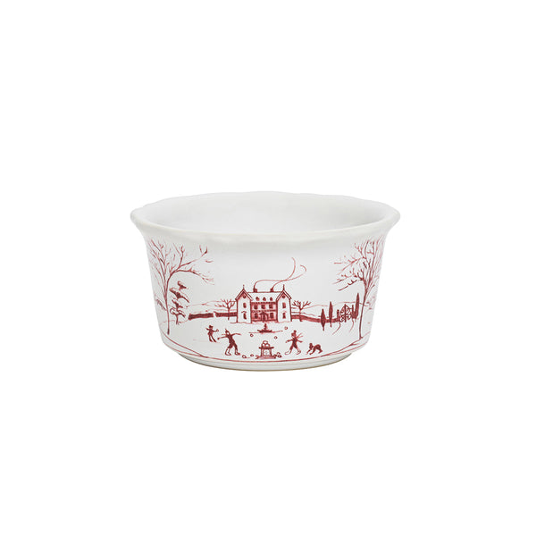 Country Estate Winter Frolic Ramekin