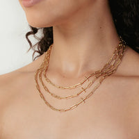 Chain Breaker Cross Necklace