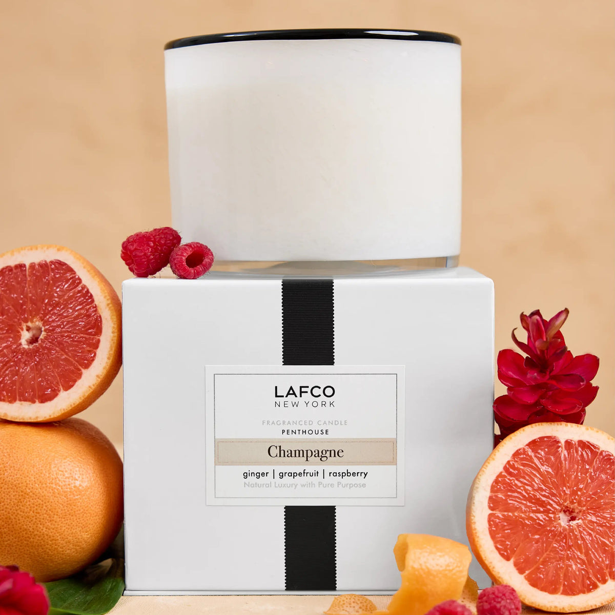Champagne Candle