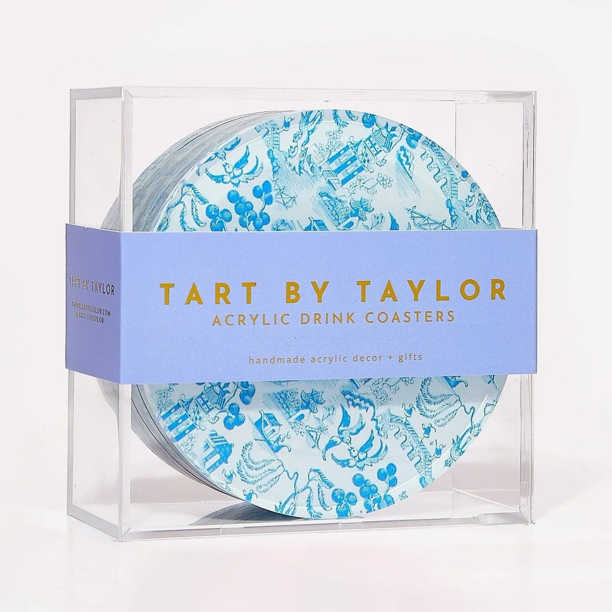 Boxed Set of Four Acrylic Coasters