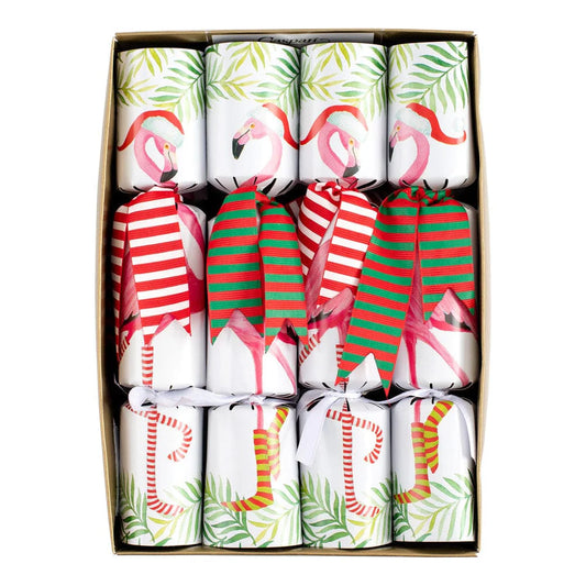 Christmas Flamingos Christmas Crackers