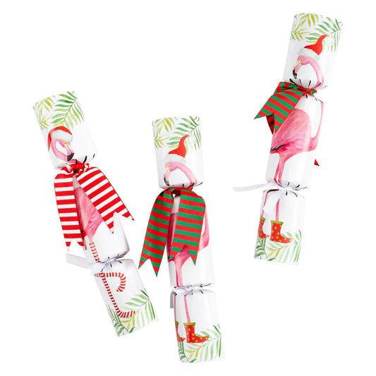 Christmas Flamingos Christmas Crackers