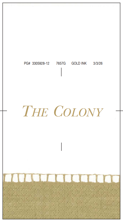 The Colony Guest Towel