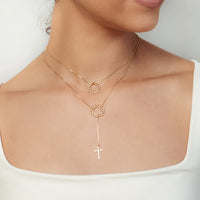 Crown of Thorns Y Necklace