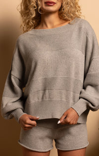 Sutton Sweater - Grey