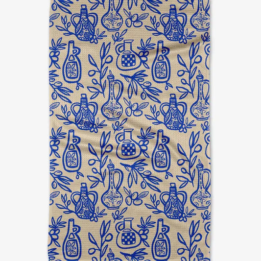 Mediterranean Pour Tea Towel