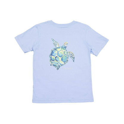 Sea Turtle T-Shirt - Blue