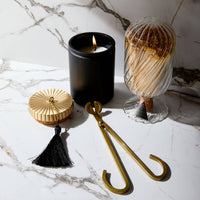 Helix Match Cloche, Gold-tipped Matches