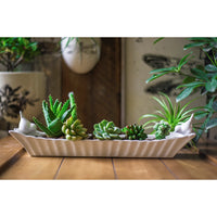 Ceramic Cracker Dish with 2 Birds