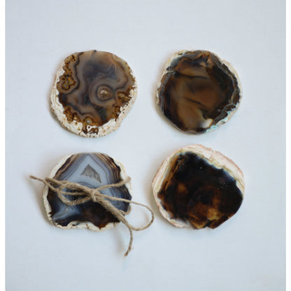Agate Coasters (Set of 4)