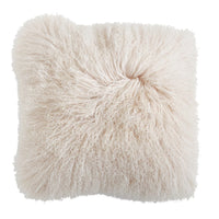 Mongolian Lamb Fur Pillow 20"