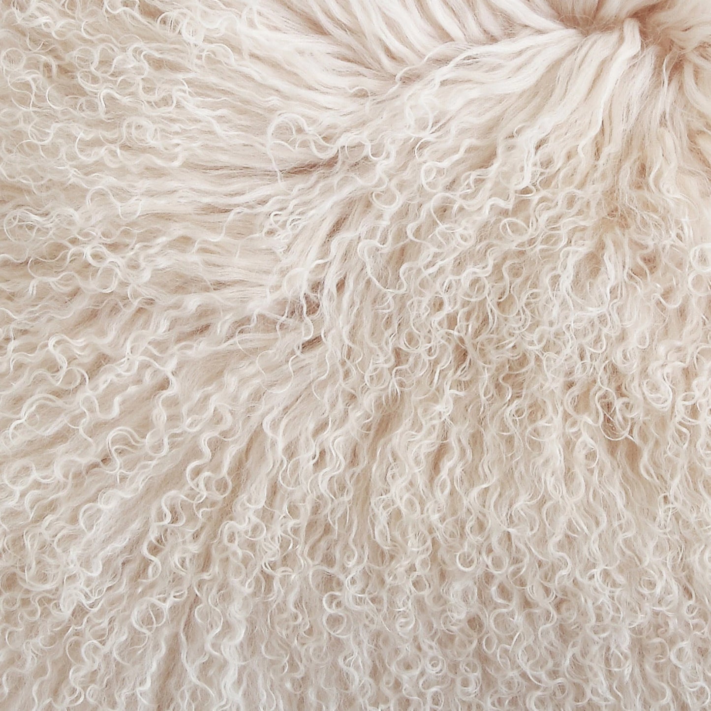 Mongolian Lamb Fur Pillow 20"