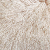 Mongolian Lamb Fur Pillow 20"