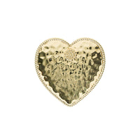 Berry & Thread Heart Napkin Ring Set/4 - Gold