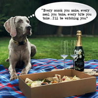 Dog Quotes - White Cotton Cocktail Napkins