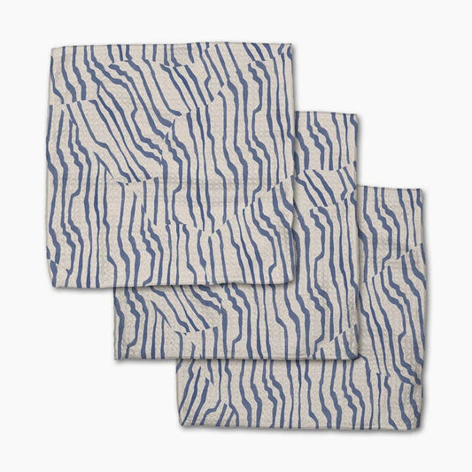 Stripe Funk Grounds Dishcloth Set of 3