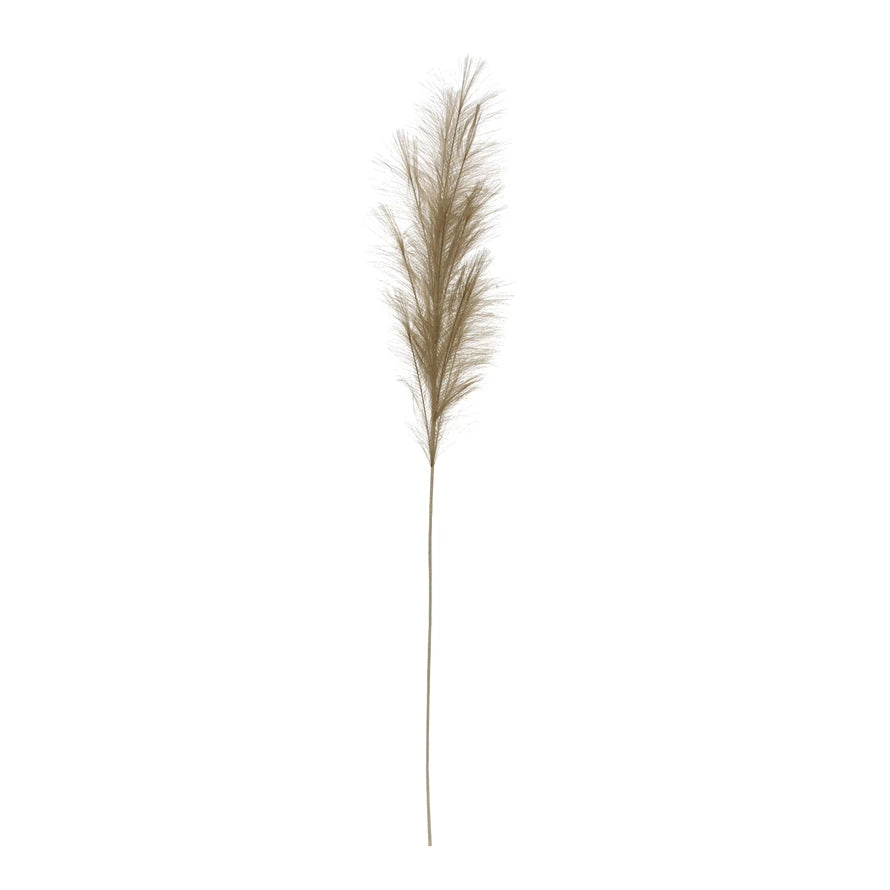 Faux Pampas Grass Plume, Sage Color