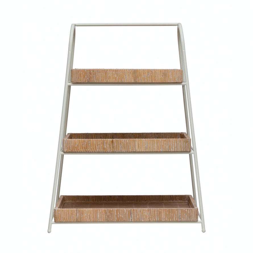 3-Tier Tray w/ Removable Trays