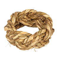 Round Braided Seagrass Napkin Rings