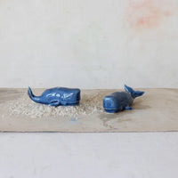 Whale Salt & Pepper Shakers, Set of 2
