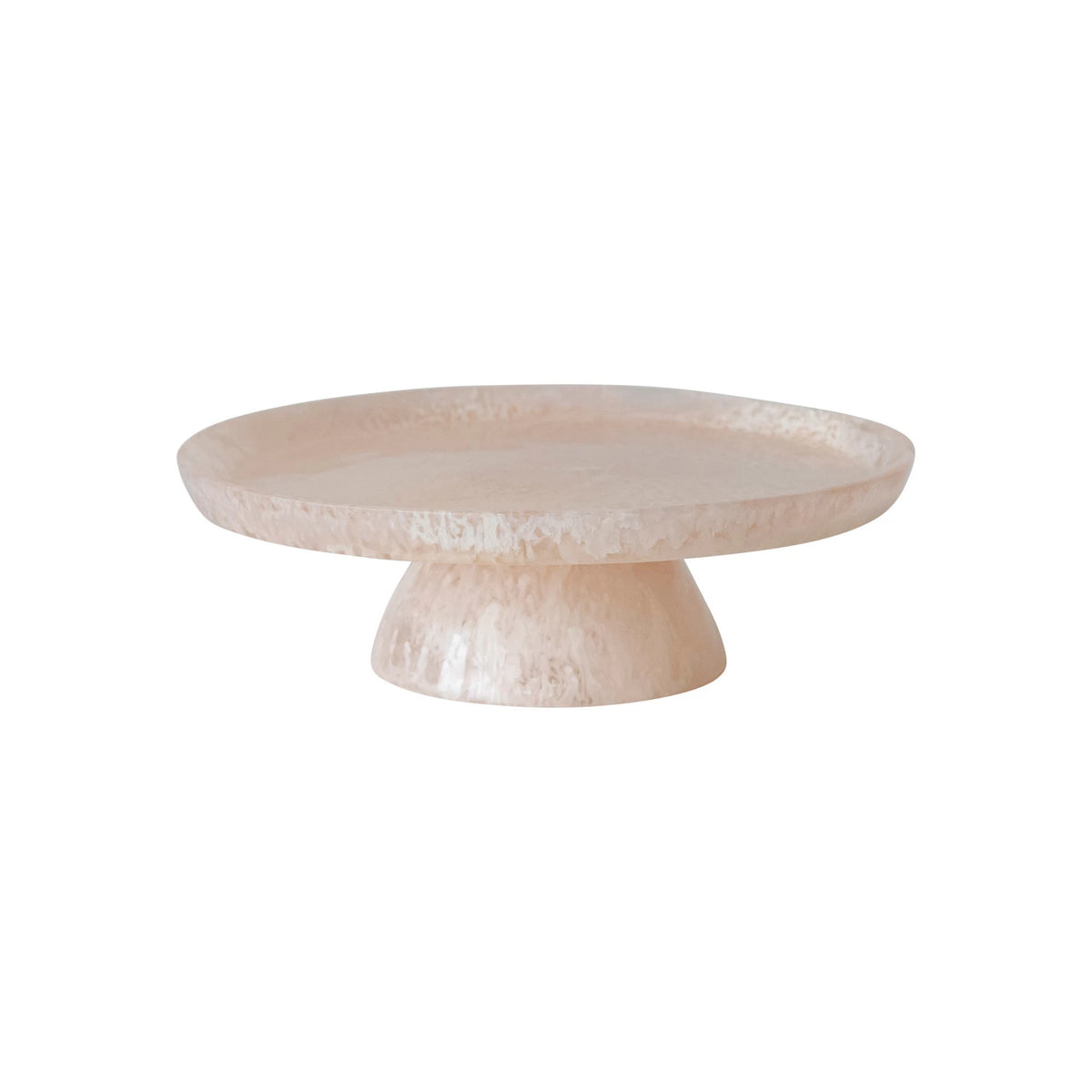 Marbled Pink Pedestal