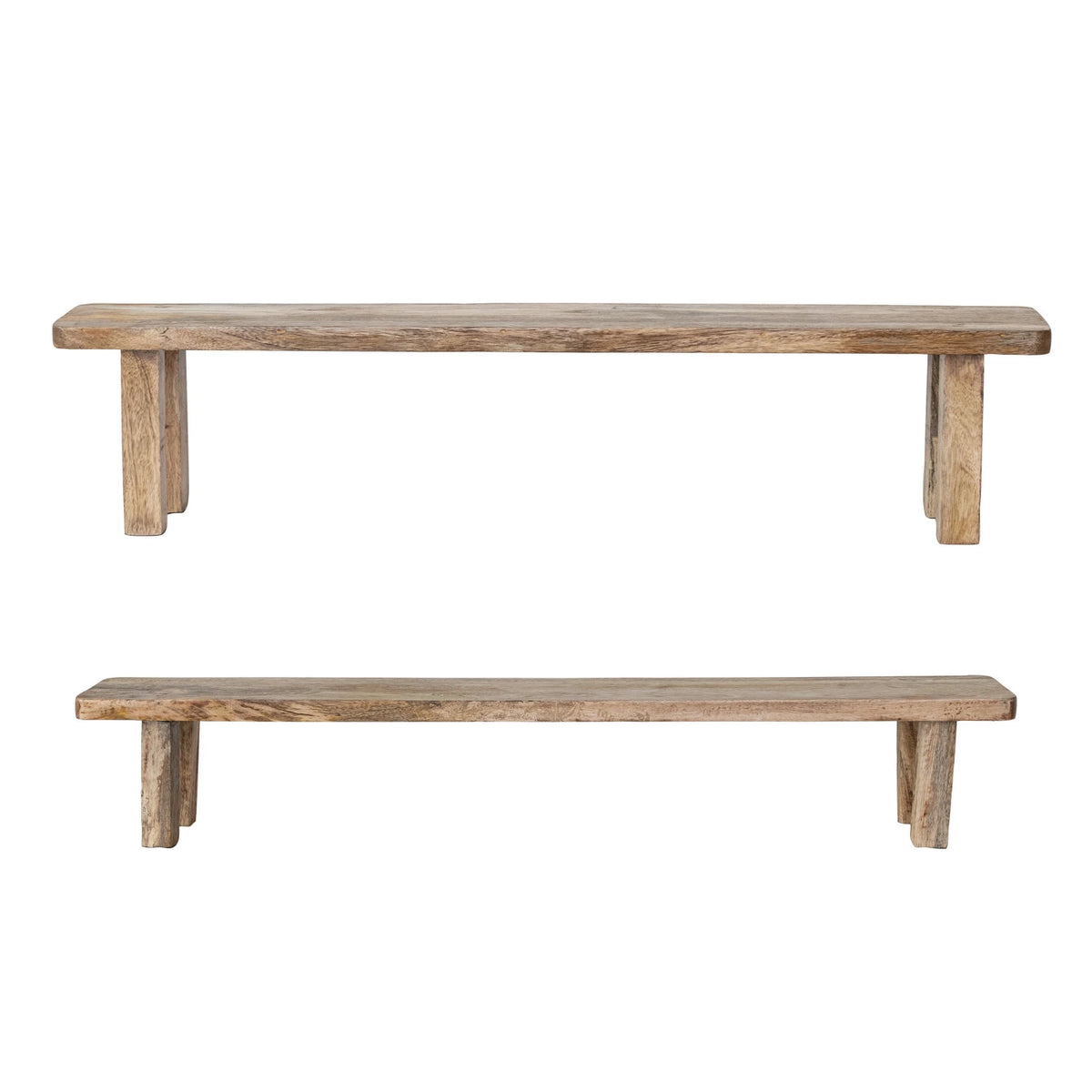 Mango Wood Nesting Pedestals Set