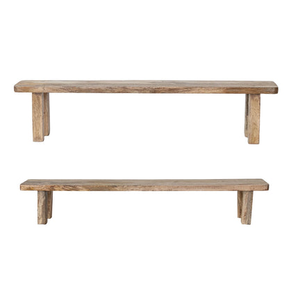 Mango Wood Nesting Pedestals Set