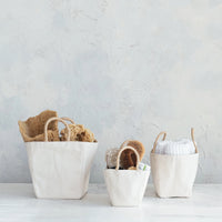 Cotton Canvas Containers