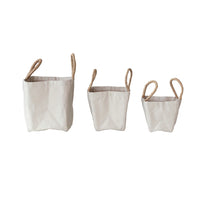 Cotton Canvas Containers