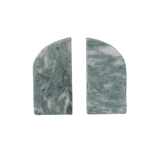Marble Bookends Set
