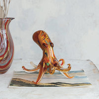 Handmade Glass Octopus