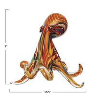Handmade Glass Octopus