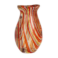 Multi Color Art Glass Vase