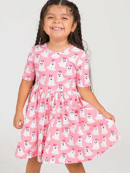 Ghostie Twirl Dress
