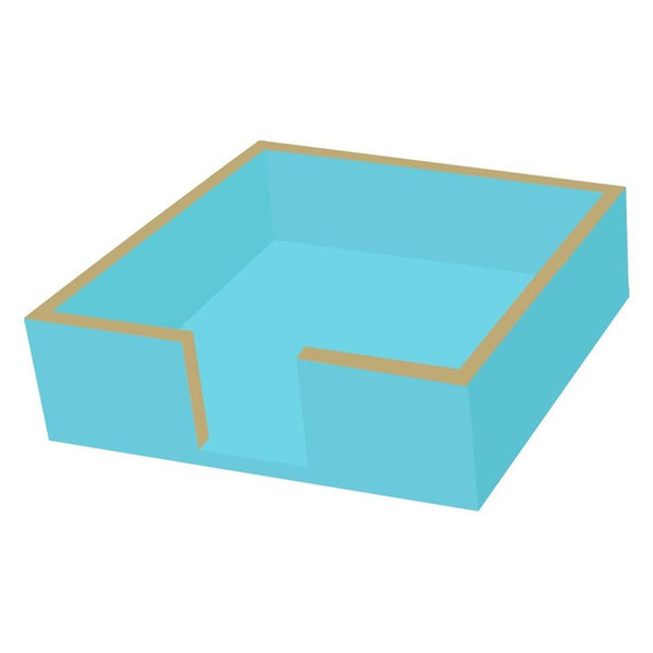 Aqua Napkin Box