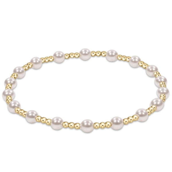 egirl sincerity pearl 4mm bracelet