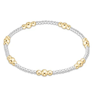 Purpose Gold Bead Bracelet - Mixed Metal