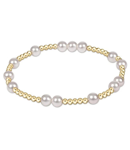 extends hope unwritten bead bracelet - pearl