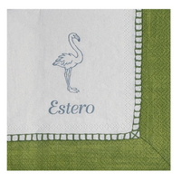 Estero Flamingo Cocktail Napkin