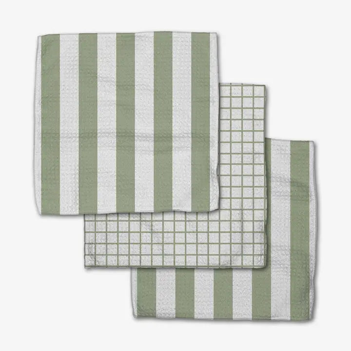 Sweet Mint Dishcloth Set of 3